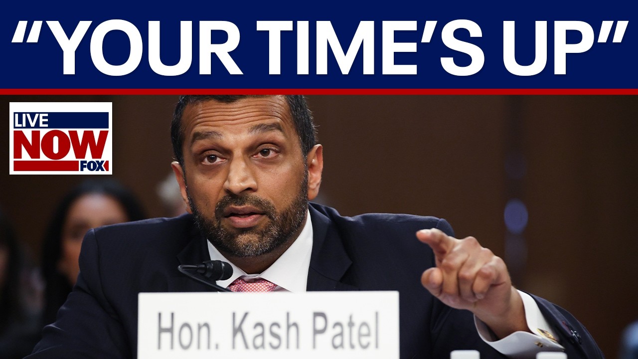 HEATED: Kash Patel & Welch get into tense exchange on Capitol Hill