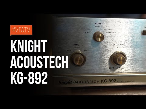 VTA TV #21 - Review Knight Acoustech KG-892 (1968)