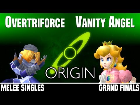 Origin - vL | Overtriforce (Sheik) vs Vanity Angel (Peach) - MELEE SINGLES - GRAND FINALS