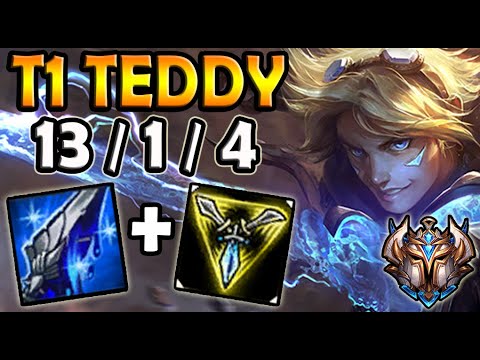 T1 Teddy Ezreal ADC vs Caitlyn - Patch 10.16 Korea Ranked ✔️