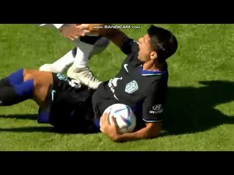 Fred Red Card for Acting Violently Towards Alvaro Morata  #Fred#morata