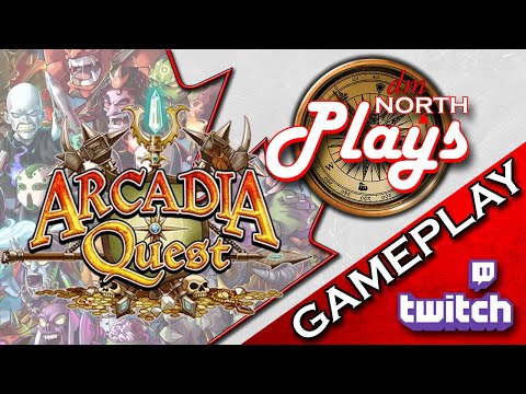 dmNorth Plays ...  Arcadia Quest: Bedtime Again Campaign - Scenario 1 (A Portal Trouble)