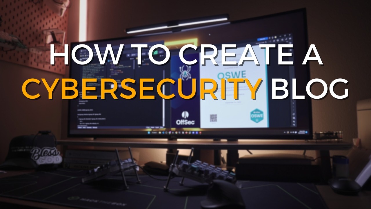 How To Create A Cybersecurity Blog