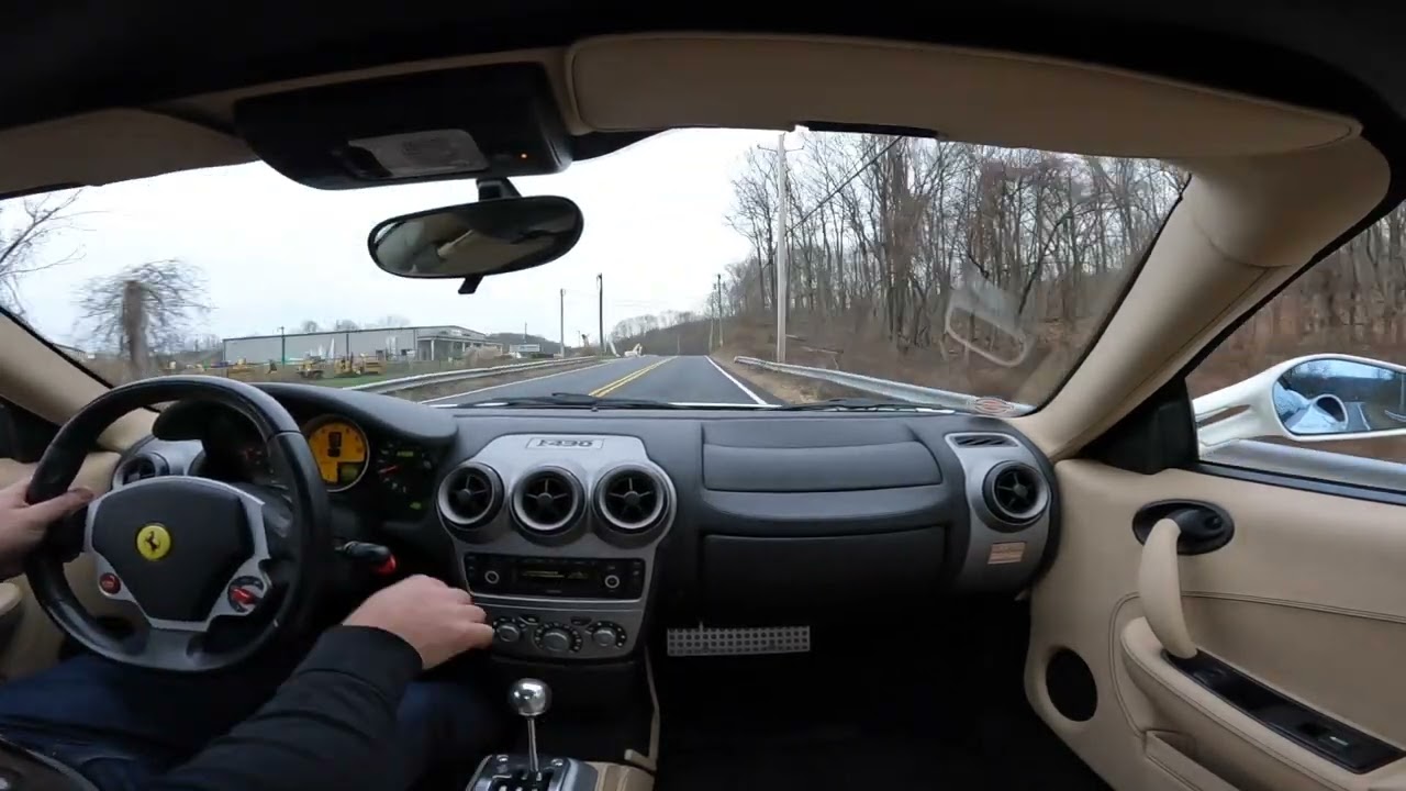 2008 Ferrari F430 6 Speed test drive!