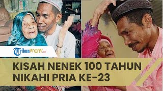 Kisah Seorang Nenek Usia 100 Tahun Menikah untuk ke-23 Kalinya dengan Berondong 70 Tahun Lebih Muda