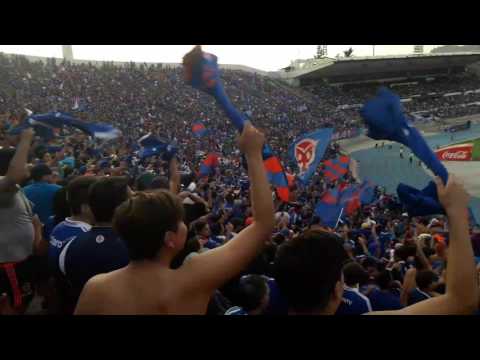 "La polera se armo la fiesta / U de Chile vs Everton / 2017" Barra: Los de Abajo • Club: Universidad de Chile - La U