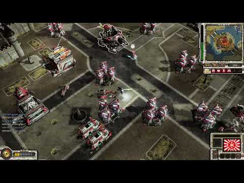 Nice RA3 Uprising 3V3 Japan Vs Soviets, Japan Brutal 20K.