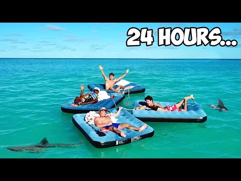 Surviving 24 Hours In The Ocean!