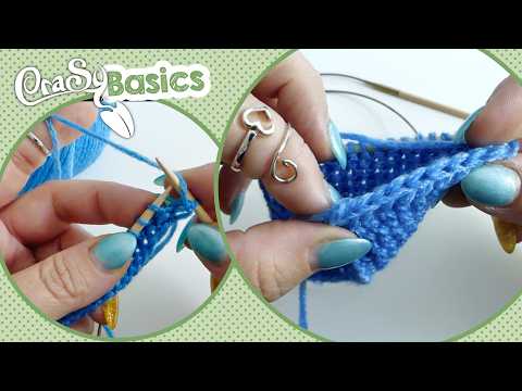 Stricktipp - gleichmäßige, schöne Randmaschen CraSy Basics