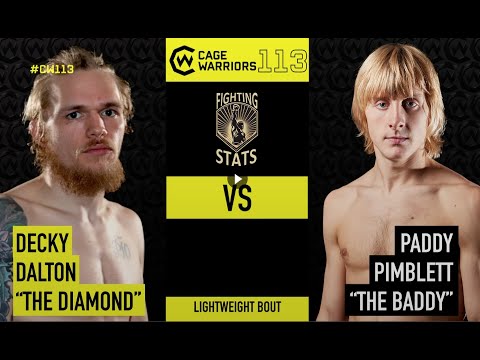 Paddy Pimblett vs Decky Dalton full fight