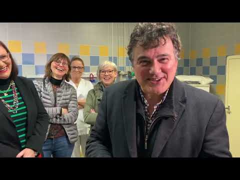 Visite du Dr Pelloux au centre de soins de Bitche