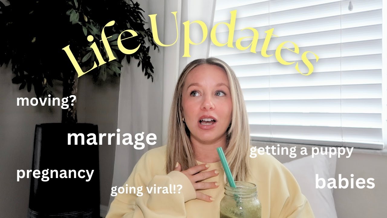 Life update:meeting the love of my life, turning 30, marriage, puppy, pregnancy, moving, going viral