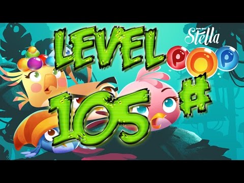 Let's Play Angry Birds Pop - Level 105 Walkthrough