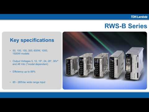 RWS-B 50-1500W General Purpose Power Supplies