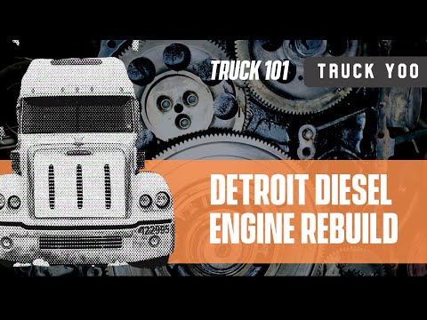 How To Rebuild a Detroit Diesel Engine in a Semi Truck. Part 1