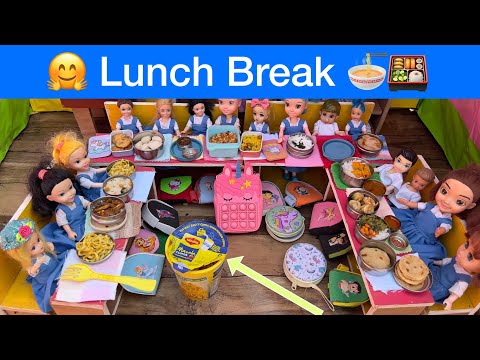 வசந்த காலம் Episode - 343 | Barbie School Lunch Break 🥪 in Tamil | Classic Barbie Show in Tamil 