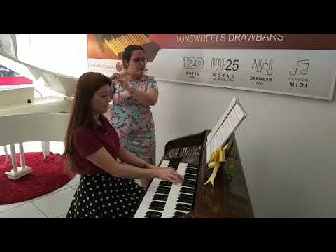 Orgão Eletrônico Tokai Md 750 Gold e Flauta Transversal - Loja Teclasom  (Rute Anção) - Hino 400