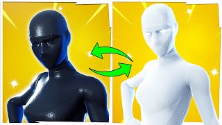 How To Get All White And All Black On EVERY Superhero Skin In Fortnite! By FazeSway ⚪️ NEW METHOD ⚫️