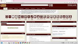 Texas A&M university Howdy portal Features - How to check class schedule and Accepting Terms of use