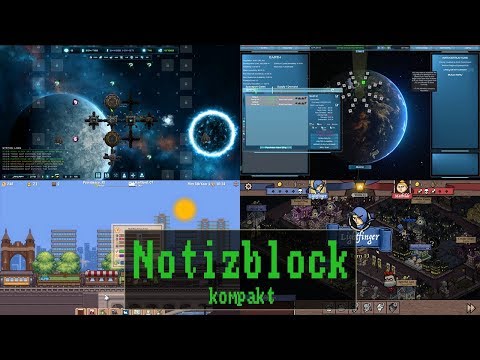 Notizblock kompakt #043: StellarHub | Interstellar Transport Company | Tiny Rails | Antihero