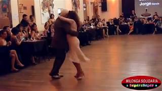 Susana Soar - Jorge García. Vals. Milonga Solidaria JugarxJugar
