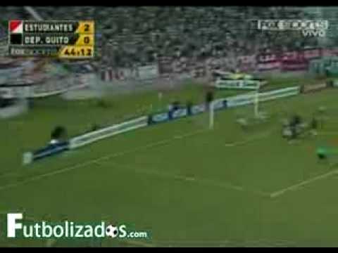 Copa Libertadores 2009 - Estudiantes LP 4, Deportivo Quito 0