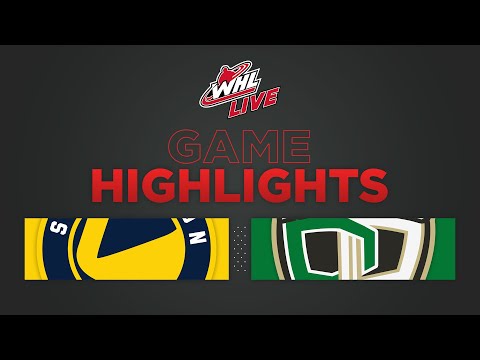 WHL Highlights: Blades (5) at Raiders (2) - September 23, 2022