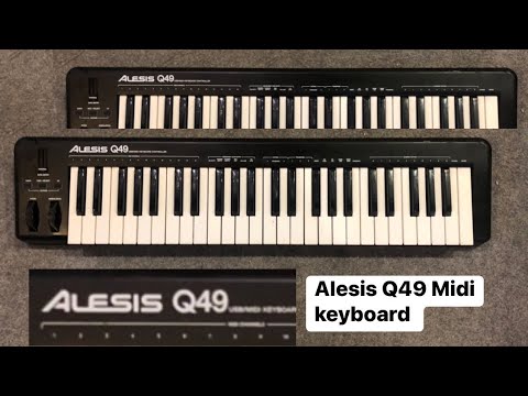 Alesis Q49 Usb midi keyboard 🎹 ( Wilson’s music instruments 03371476660 )