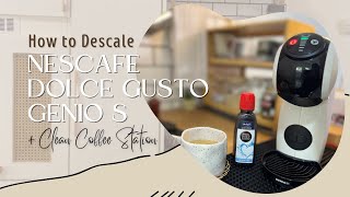 NESCAFÉ Dolce Gusto Genio S Basic • How to descale coffee machine | Organize Coffee Station✨🌷 #genio