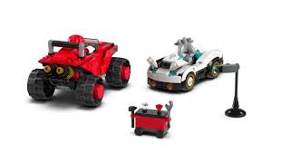 LEGO® Sonic the Hedgehog™ 77118 Silver a jeho auto vs. Knuckles a jeho monster truck