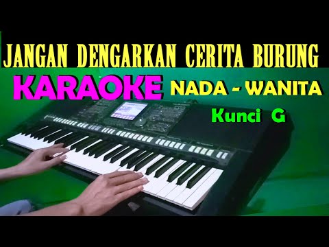 PERAHU CINTA - KARAOKE Nada Wanita | Live Keyboard