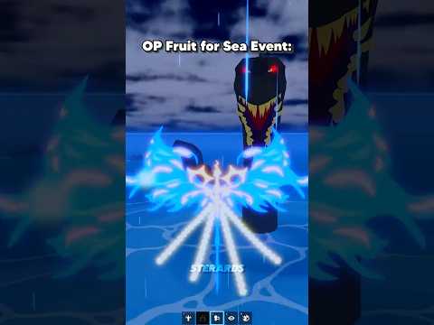 Best Fruit for Sea Event in Blox Fruits! 😈😱 #bloxfruits