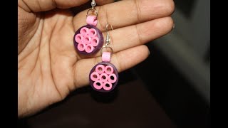 Paper quilled earring | from Christie