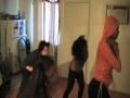 Rehearsal footage of Foxxjazell's "Hookup"(off the hook remix)