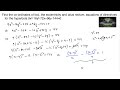 Find The Co Ordinates Foci Eccentricity Latus Rectum Directrices Hyperbola 9x² 16y² 72x 96y 144 0