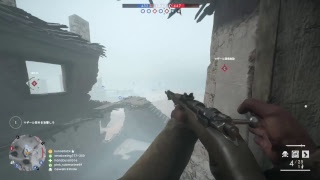 【PS4/BF1】神スナイパーのヨ○さんに憧れて
