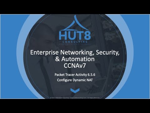 CCNAv7 - Enterprise Networking, Security, & Automation (ESNA) - Packet Tracer 6.5.6 - Dynamic NAT
