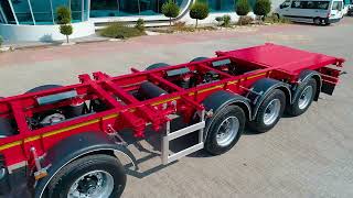 Sinan Tanker-Treyler Container carrier semitrailer container chassis semi-trailer for sale - Image 4 | Autoline New Sinan Tanker-Treyler Container carrier semitrailer container chassis semi-trailer | Image 4 - Autoline