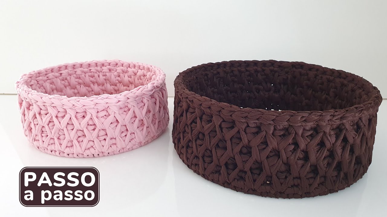 Cesto de Crochê