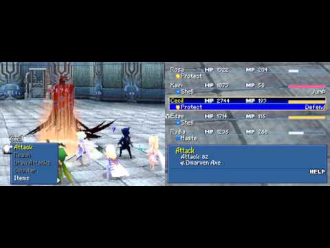 Final Fantasy IV [DS] Walkthrough 4-7 (Part 23)