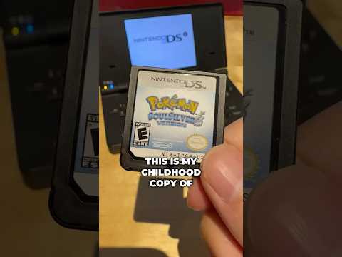 My 14-year-old Pokemon SoulSilver save! #shorts