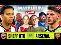 Sheffield United 0-6 Arsenal | Match Day Live | Premier League