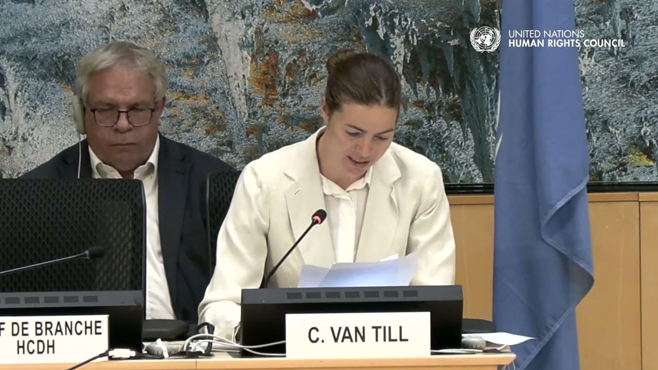 Women in sport: disability, dignity and inclusion - Celine van Till, Swiss Paralympian