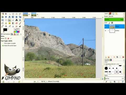 Resynth Along Path -GIMP-