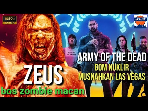 PUTRI KOMANDAN BERJUANG SAMPAI AKHIR MELAWAN ZOMBIE PART 2 | Alur Cerita Film | Army of The Dead