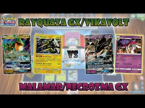 Rayquaza GX/Vikavolt - Pokemon TCG Online Gameplay