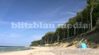 preview picture of video 'Stock Footage Europe Germany Baltic Sea Beach Nienhagen Mecklenburg Ostsee Strand Urlaub Travel'