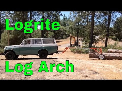 Logrite Buck Arch, First Use, Review with my 1972 Toyota Landcruiser FJ55