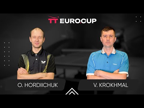 18:00 Oleksandr Hordiichuk - Vitalii Krokhmal 05.07.2025 TT Euro.Cup Ukraine Master. TABLE 3