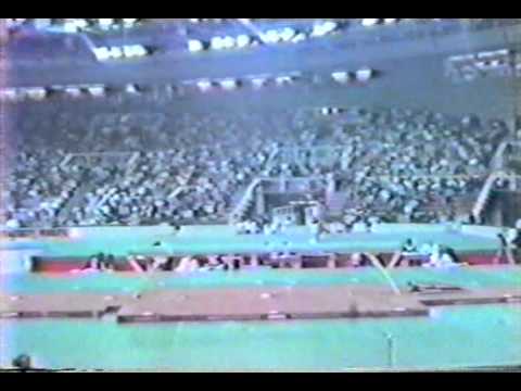 3rd T GDR Sylvia Rau BB - 1983 World Gymnastics Championships 9.800